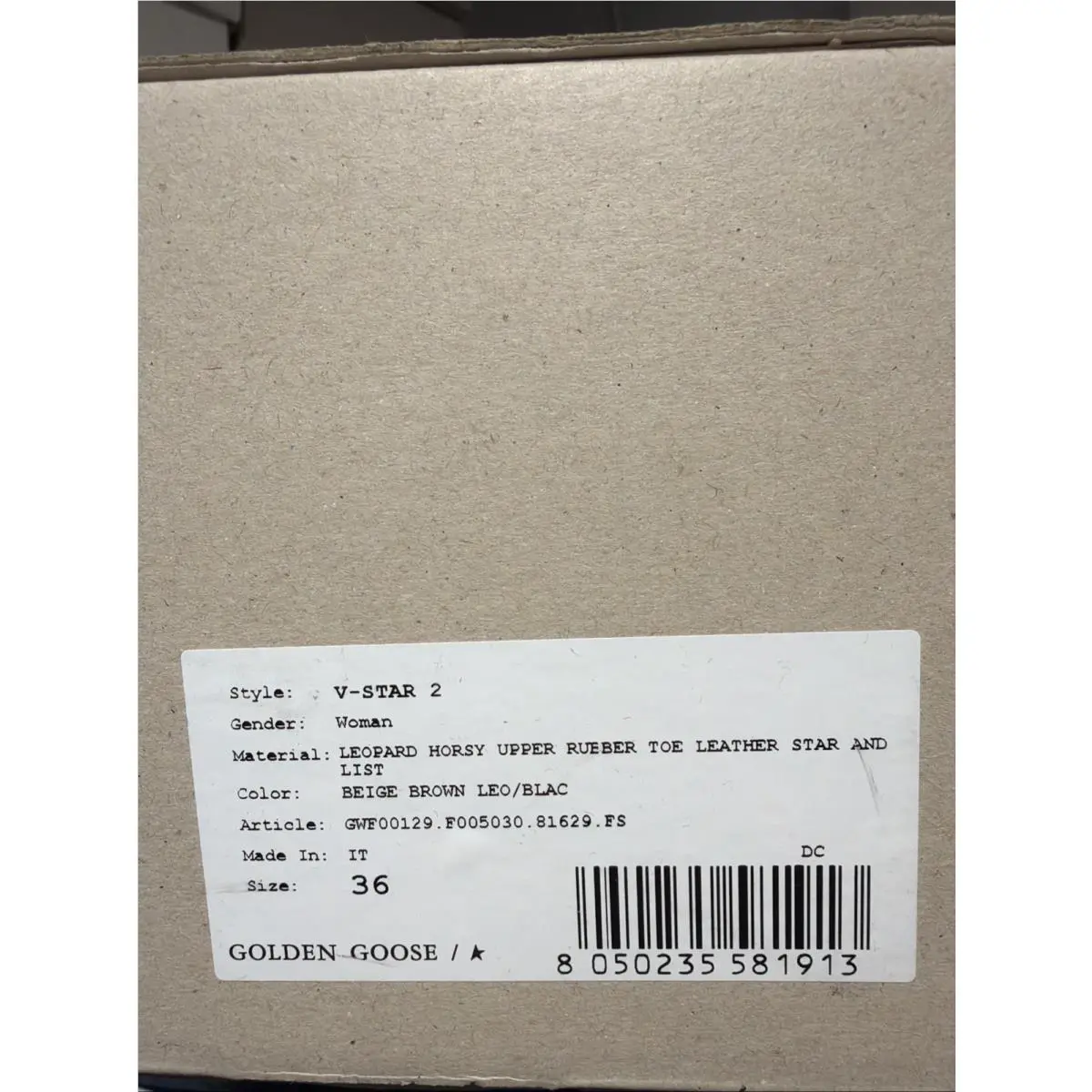 Golden Goose shoes - Golden Goose V-Star 2 - Brown 14