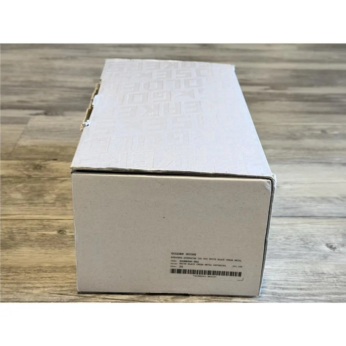 Golden Goose shoes - Golden Goose Superstar - Superstar - GCOWS590W55 - White / Black / Cream / Metallic 11