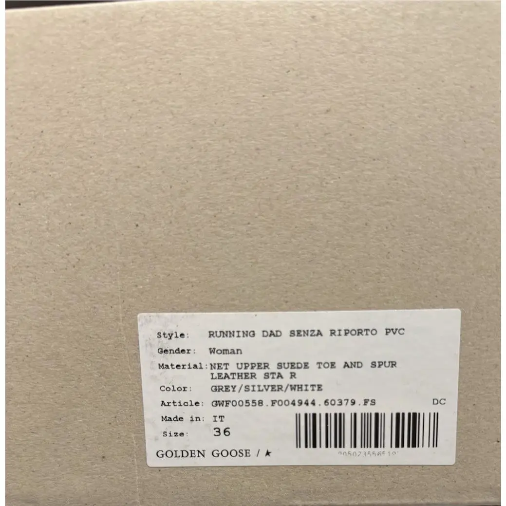 Golden Goose shoes - Golden Goose Dad Star - Dad Star - Gray (UPC: 8050235565197) 9
