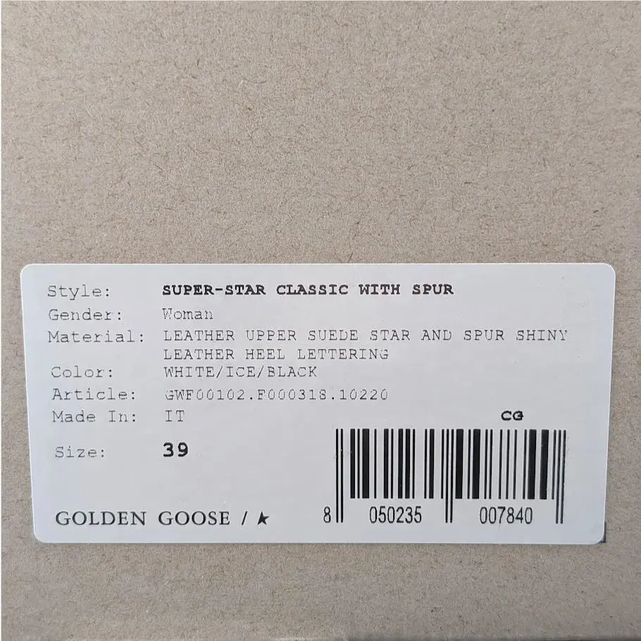 Golden Goose shoes - GWF00102 - GWF00102F00031810220 - White (UPC: 8050235007840) 19