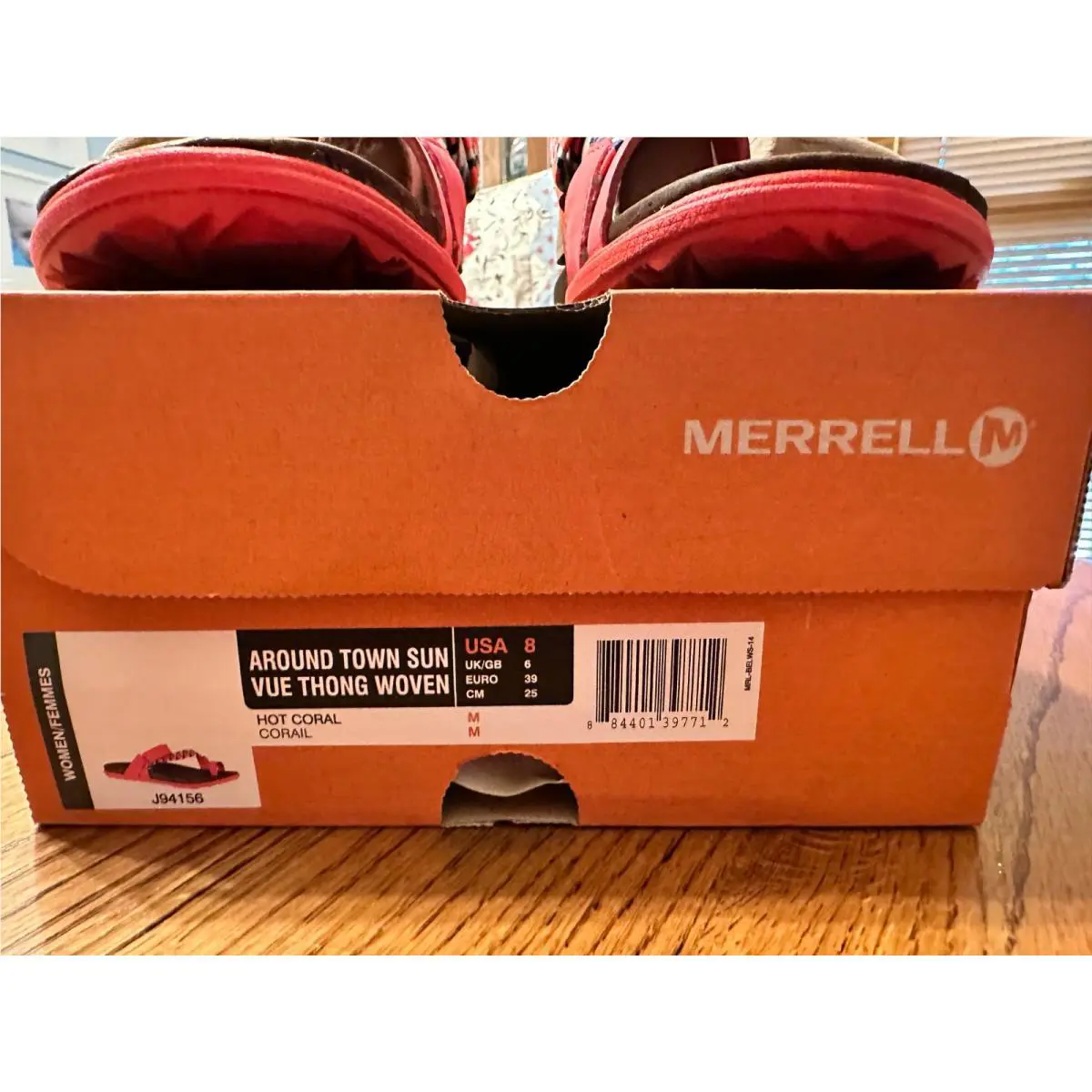 Merrell shoes - Thong - Thong - Hot Coral (UPC: 884401397712) 0