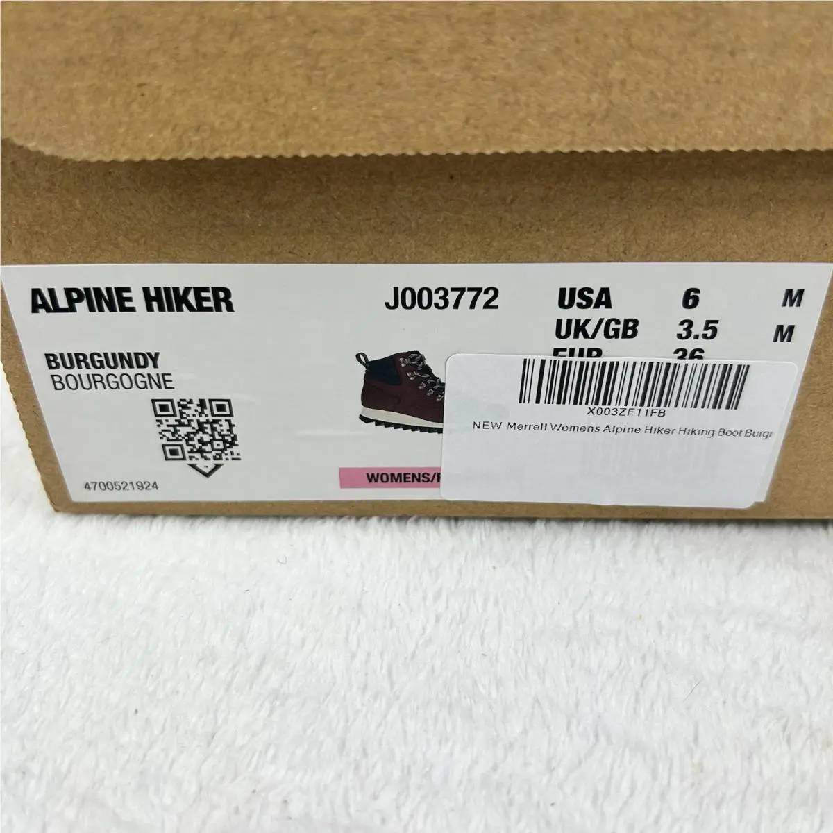 Merrell shoes - Merrell Alpine Hiker - Alpine Hiker - Burgundy 11