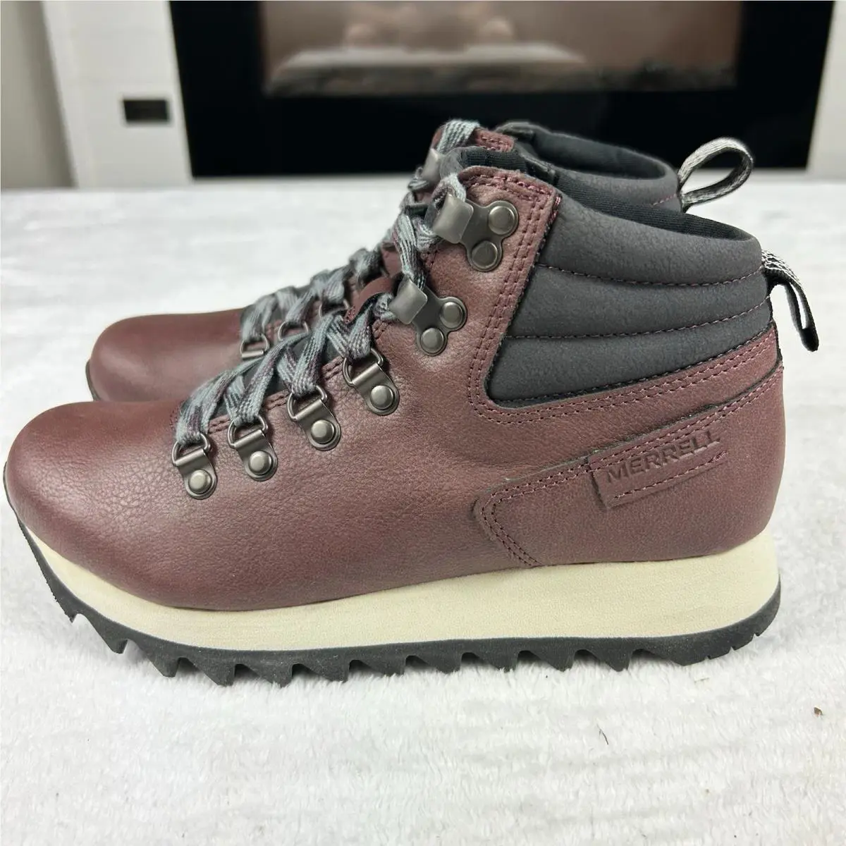 Merrell shoes - Merrell Alpine Hiker - Alpine Hiker - Burgundy 1