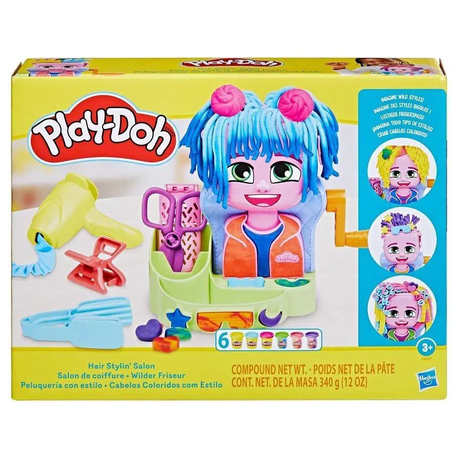 Hasbro Play-doh Hair Stylin Salon Kids Styling Toy Playset