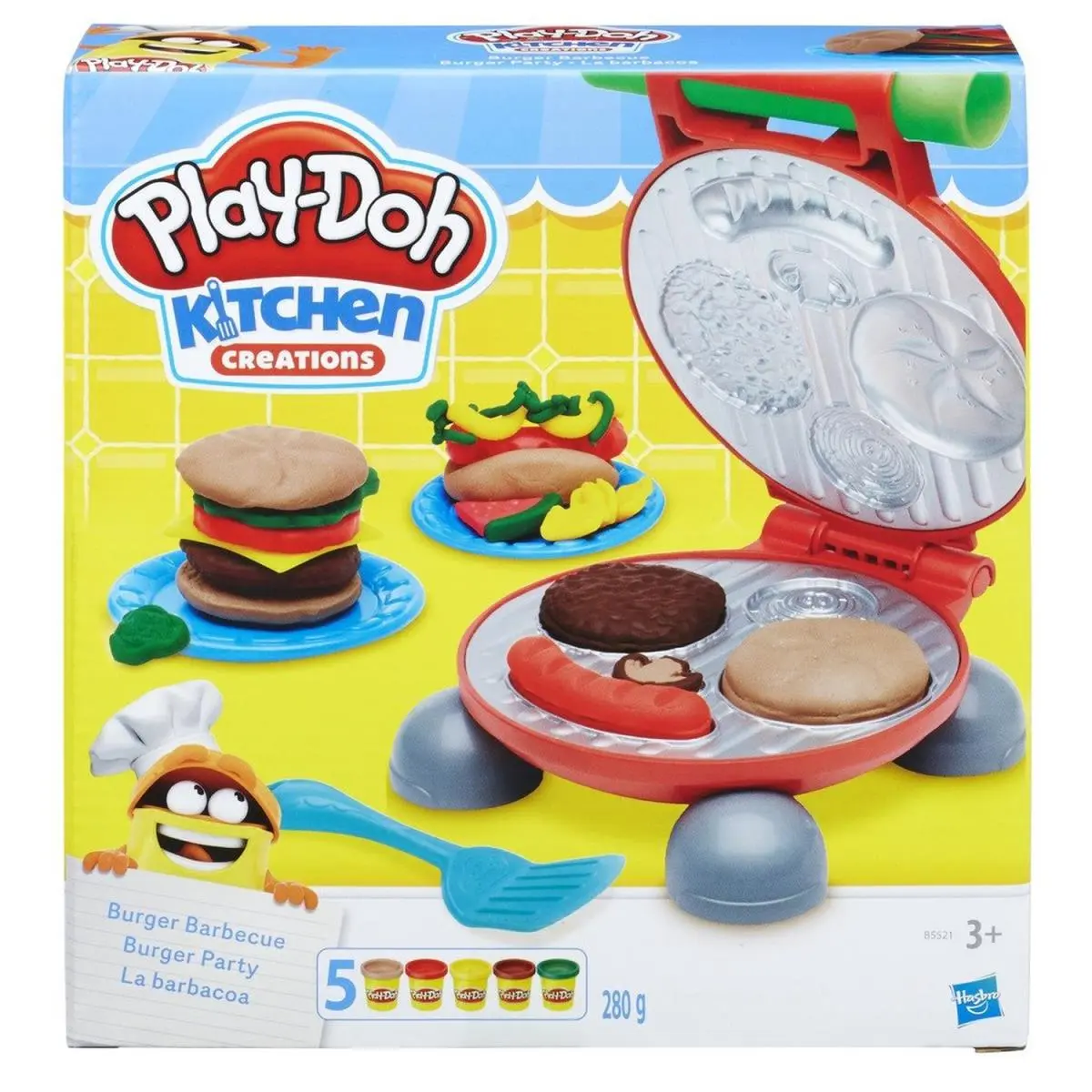 Play-doh Burger Barbecue Set Single