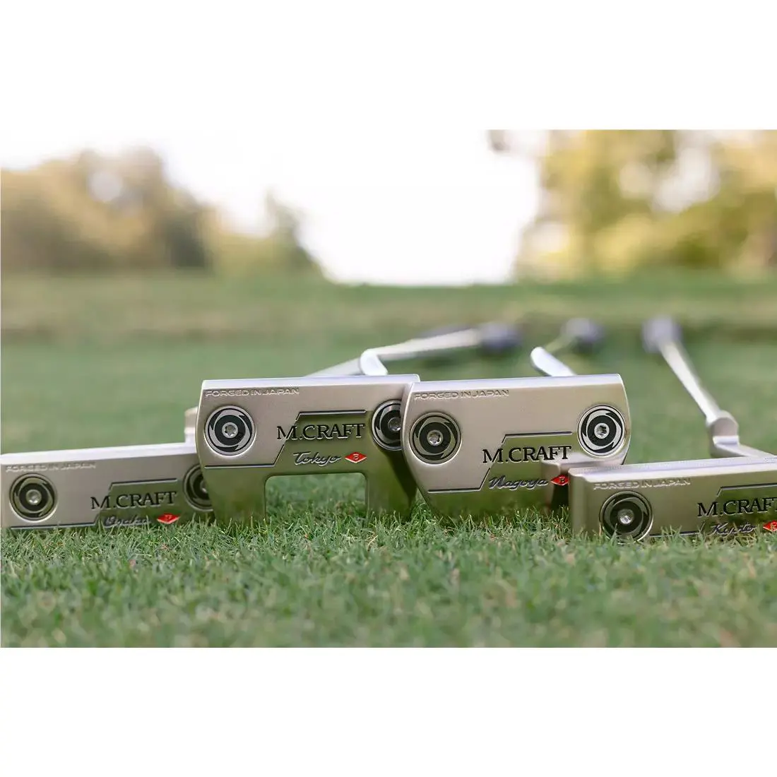 Mizuno  - Mizuno M.CRAFT Kyoto P Putter - Grey Ion, Nickel, :: Grey Ion, Lie Angle: Black 19