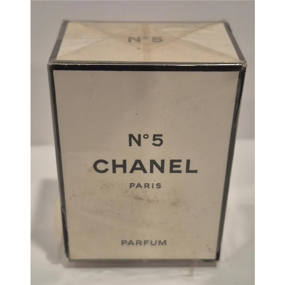 Chanel No. 5 7ml Parfum Vintage Imperfect Box See Pics