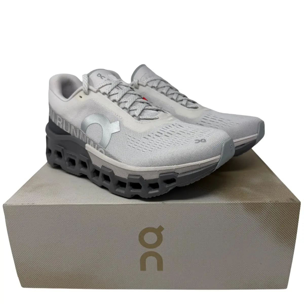 On-Running shoes - Cloudmonster 2 - Cloudmster - Frost | Rock 5