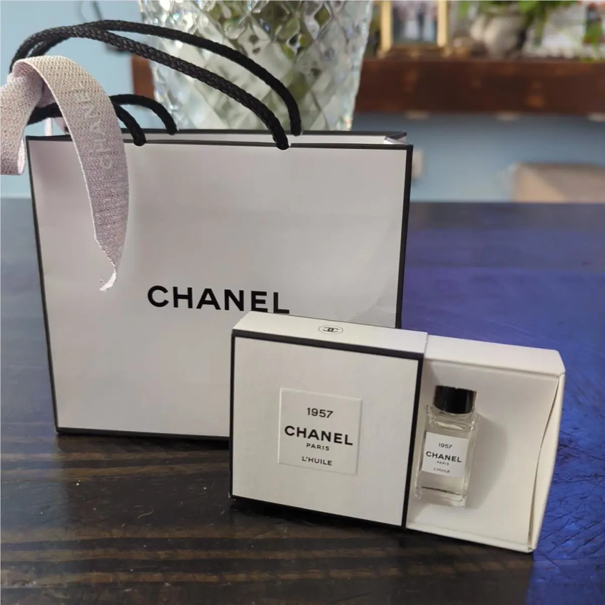 Chanel 1957 Paris L’huile Corps Parfume Body Oil Travel
