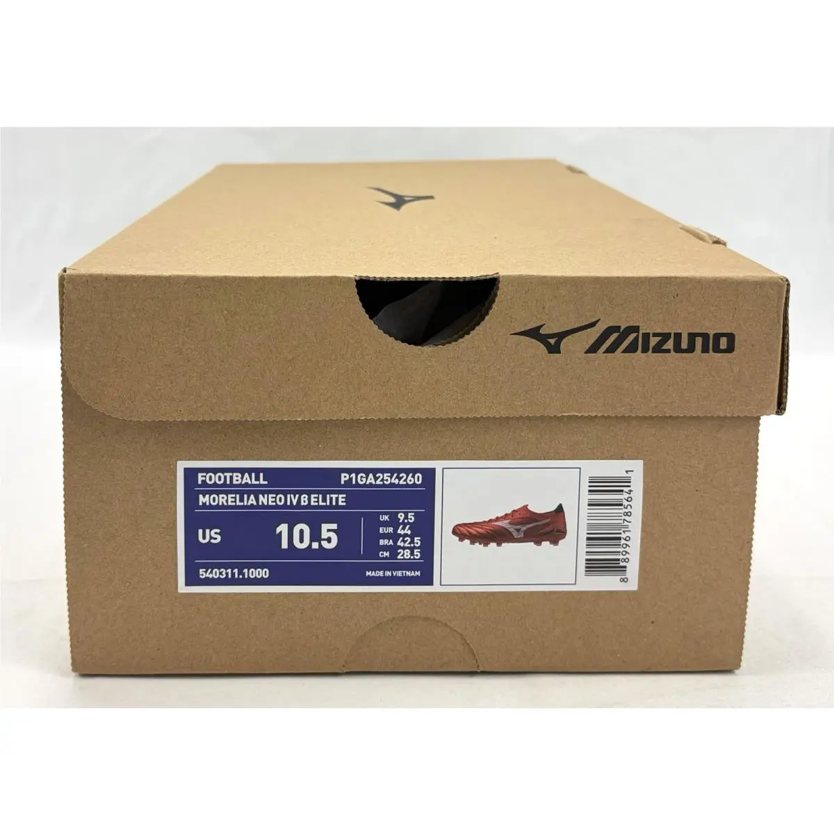 Mizuno shoes - Mizuno Morelia Neo 4 Beta Elite - P1GA254260 - Red / White / Black (UPC: 889961785641) 10