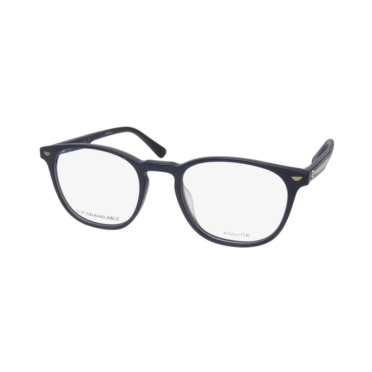 VPLF02 Groove 2 Eyeglass Frame/glasses Contemporary Luxury Designer Mens Dark Grey / Grey by Police