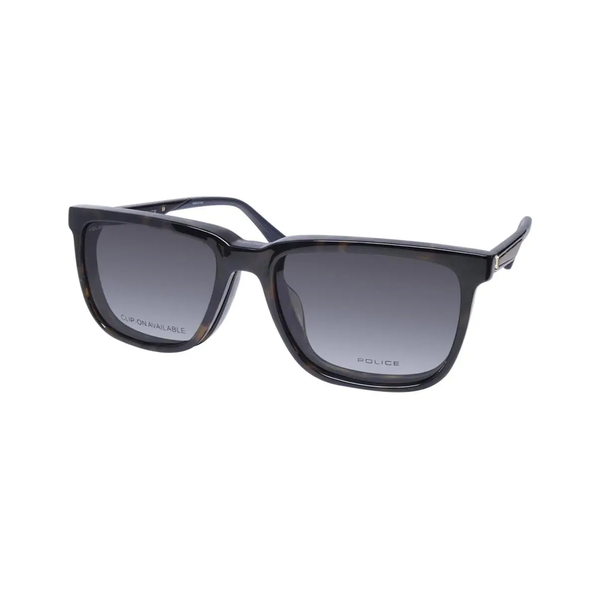 VPLF01 Groove 1 Sunglass Clip-on Lenses Eyeglass Frame/glasses Luxury Hot Dark Havana by Police