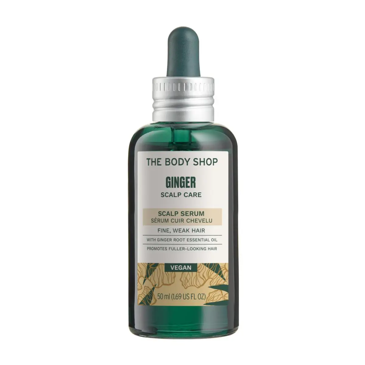 The Body Shop Ginger Scalp Serum Dry and Flaky 1.69 Fl Oz Pack of 1