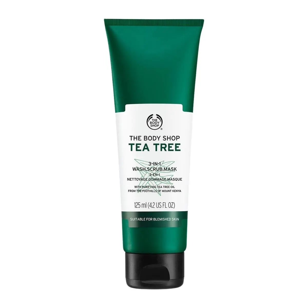 The Body Shop Tea Tree 3 in 1 Wash Scrub Mask 125ml