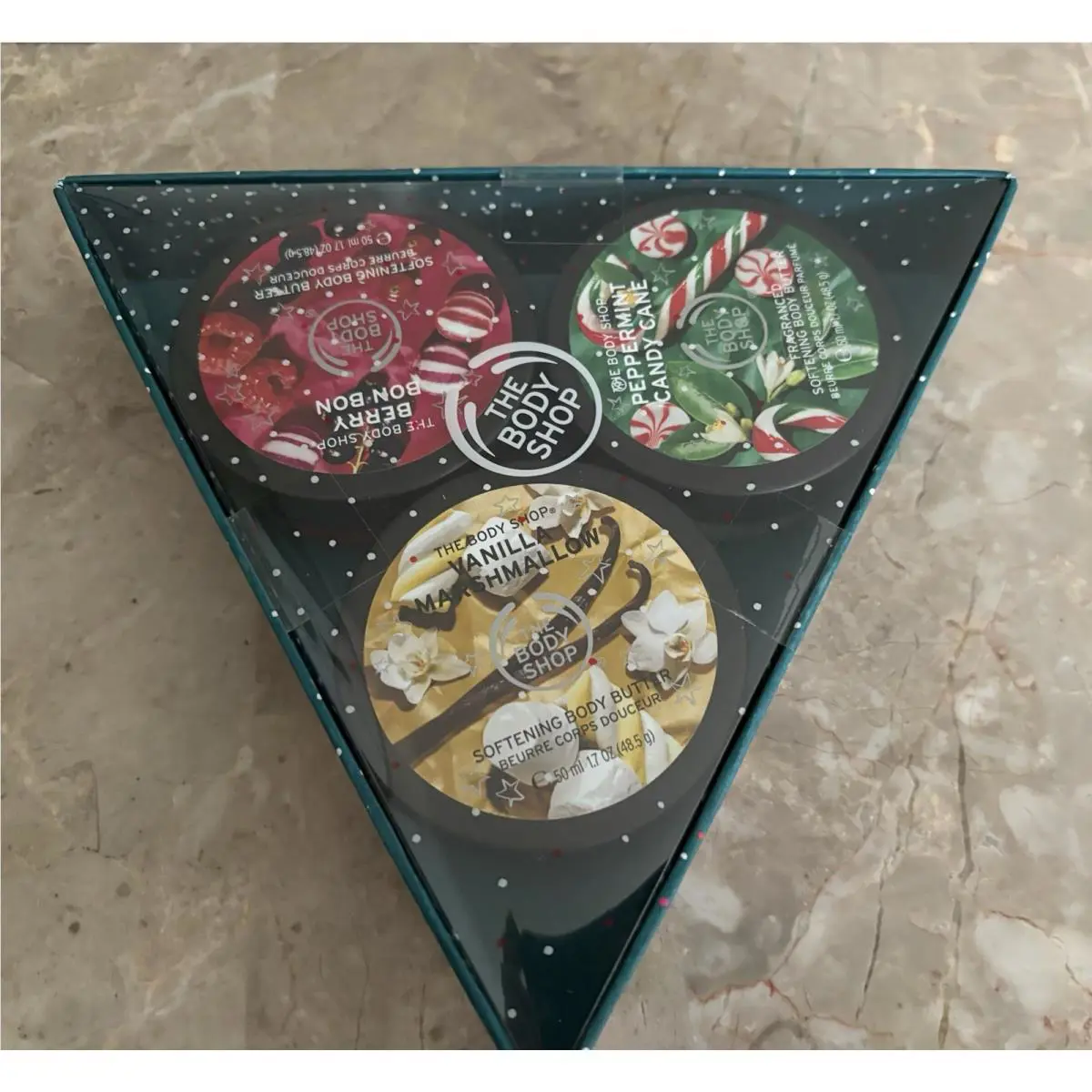 The Body Shop Softening Body Butter Set Vanilla Marshmallow-berry - Peppermint by THE BODY SHOP