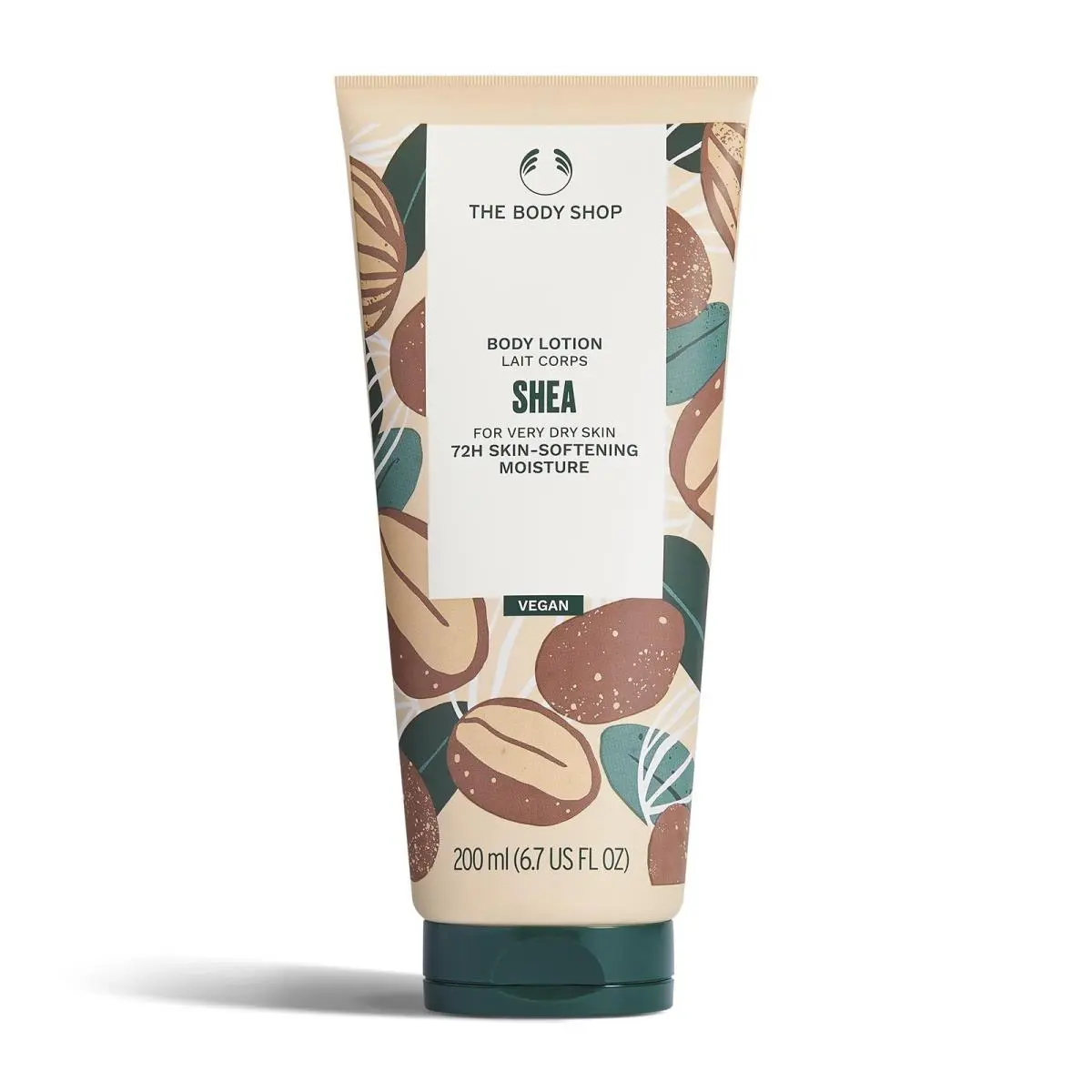 Body Shop Shea Body Lotion 200ml 72Hr Moisture Dry Sk