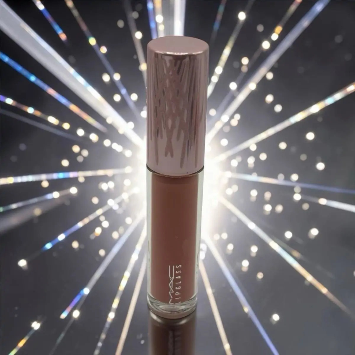 Mac Cosmetics Frosted Firework Lipglass Lipgloss in Twinsies -0.1 fl oz / 3.1ml