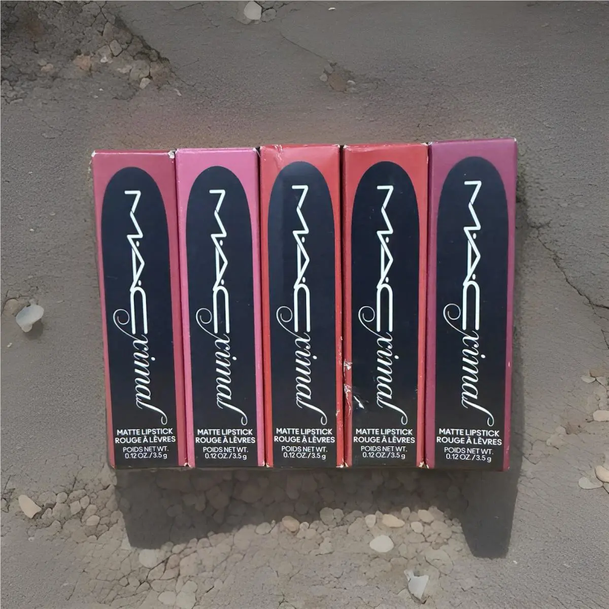 Mac Matte Lipstick Lot of 5 Avant Garnet Mehr D For Danger Chili Overstatement