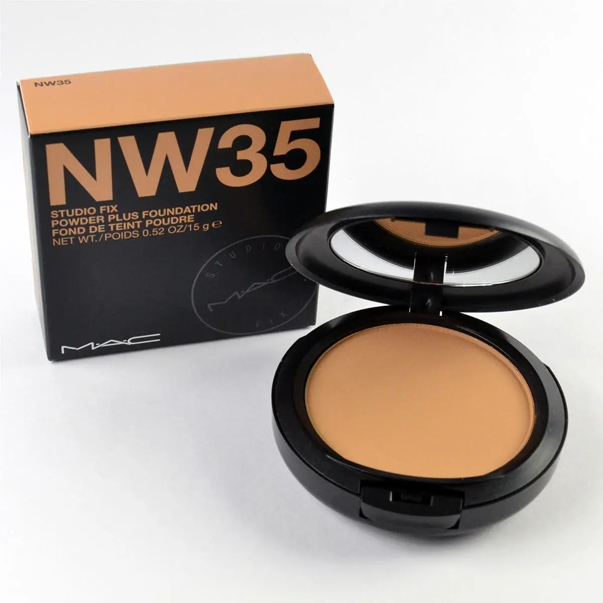 Mac Studio Fix Powder Plus Foundation NW35 - Full Size 0.52 Oz. / 15 g