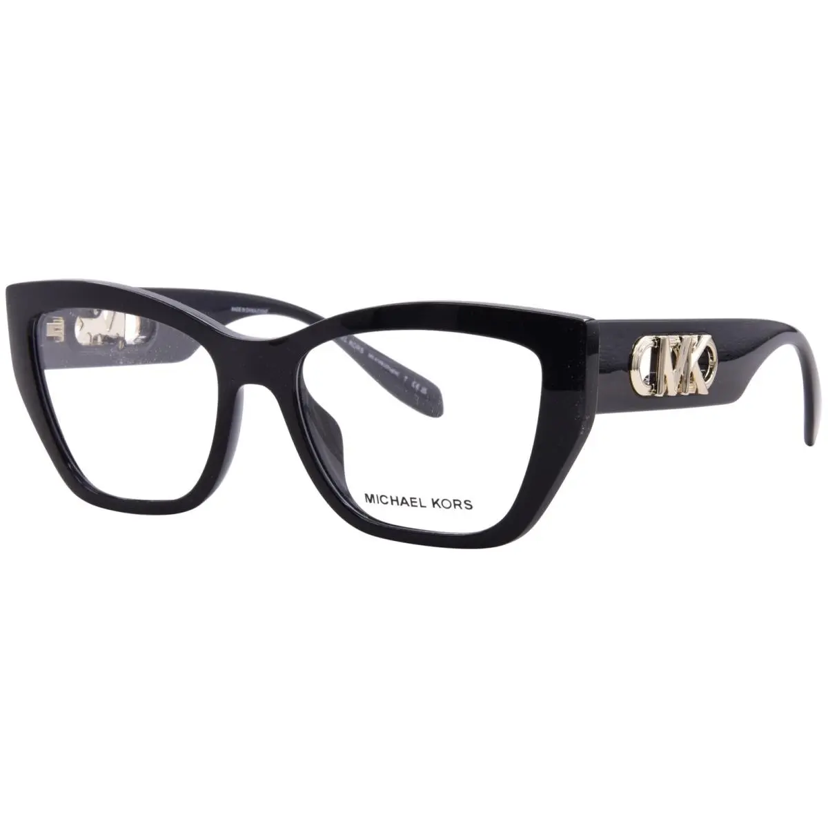 Michael Kors Puglia MK4149U 3005 Eyeglasses Women`s Black Full Rim 54mm