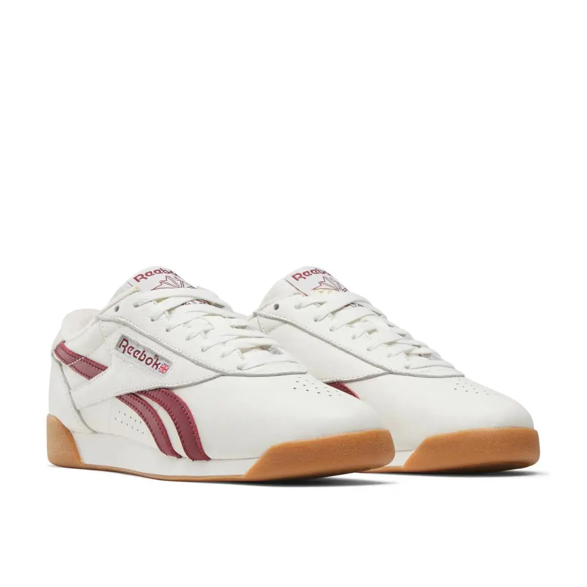 Reebok shoes - Off White/Burgundy 2