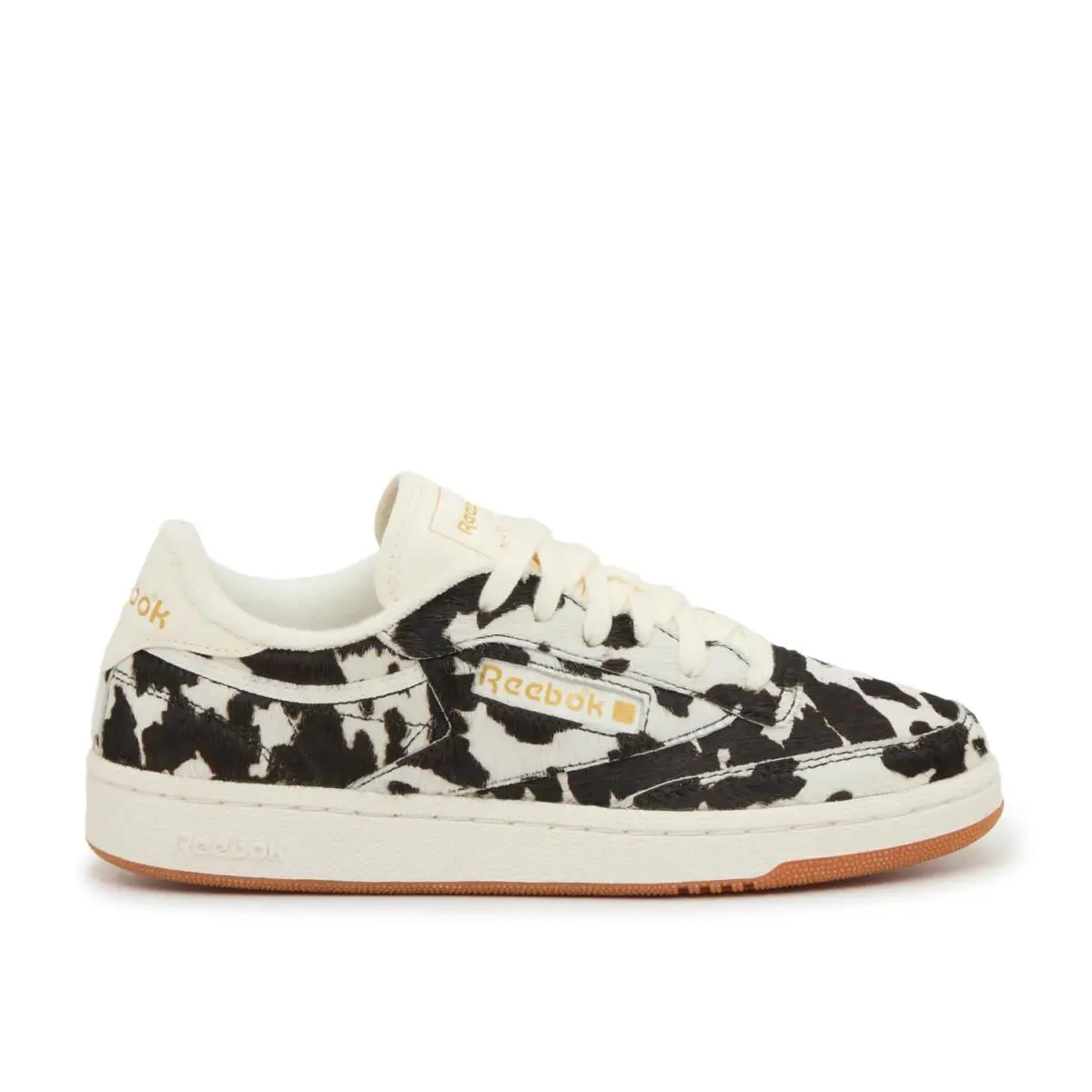 Reebok shoes - Black/White Cow Print Calf Hair Leather 3