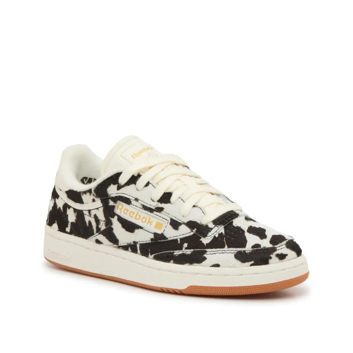 Reebok shoes - Black/White Cow Print Calf Hair Leather 6