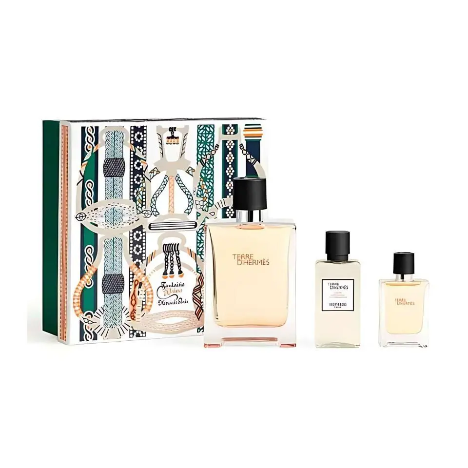 Terre D`hermès Fragrance For Men 3 Piece Gift Set