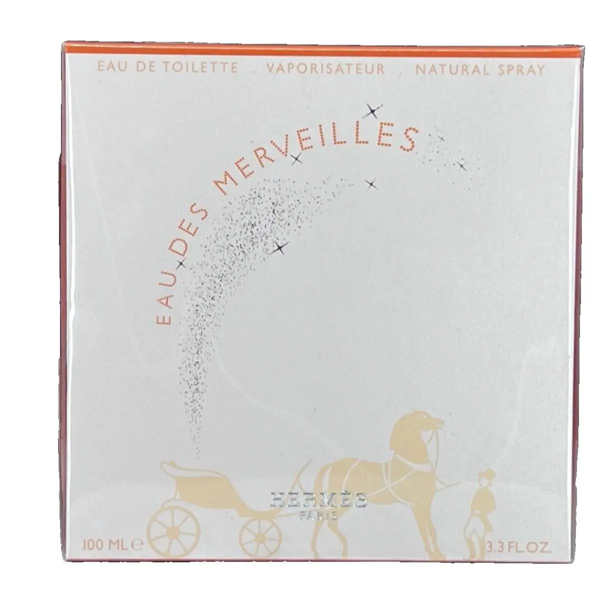 Hermes Eau Des Merveilles Edt Spray 3.3 oz Older Formulation