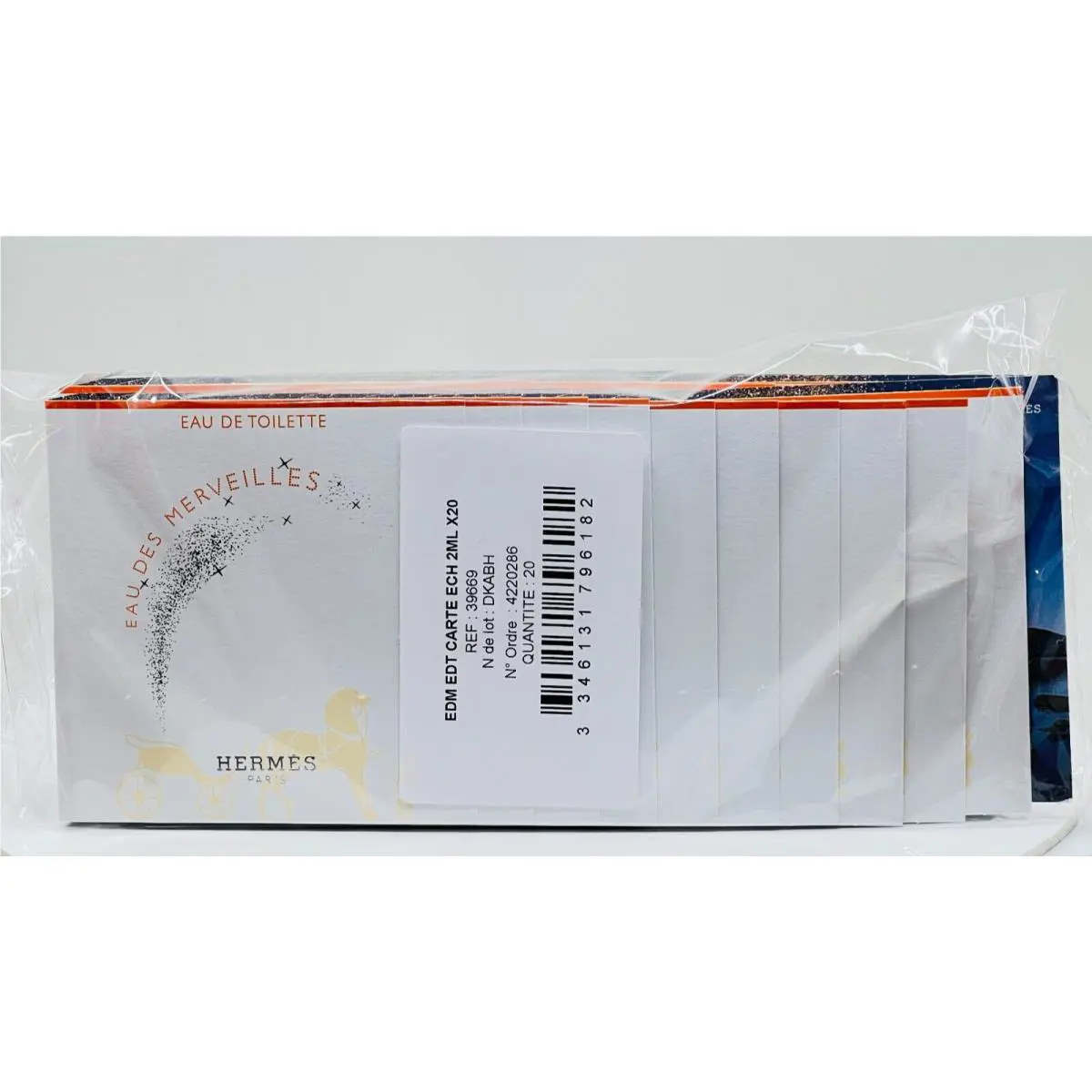 Hermes Eau Des Merveilles Edt Sachets 0.06X20 - Older Formulation