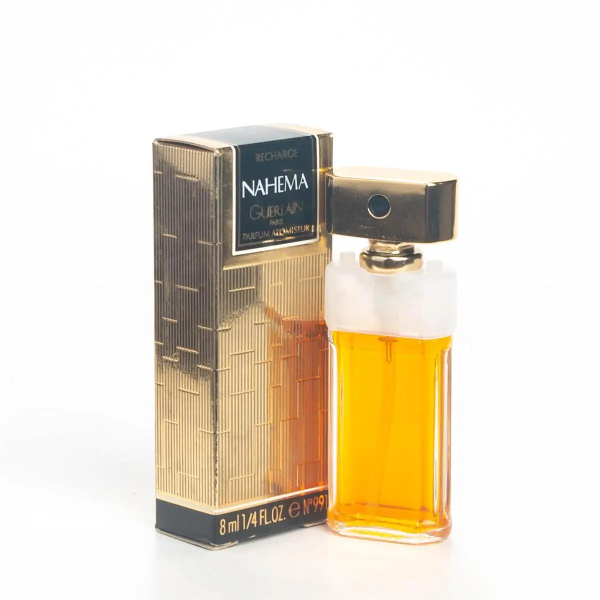 Guerlain Nahema Parfum Extrait 8ml Purse Spray Refill Vintage Womens Perfume