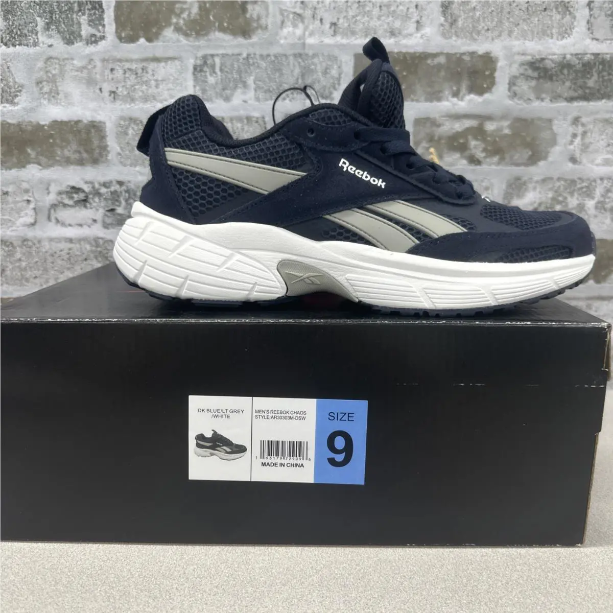 Reebok shoes - Reebok Chaos - Chaos - Navy/gray (UPC: 0198179729096) 2