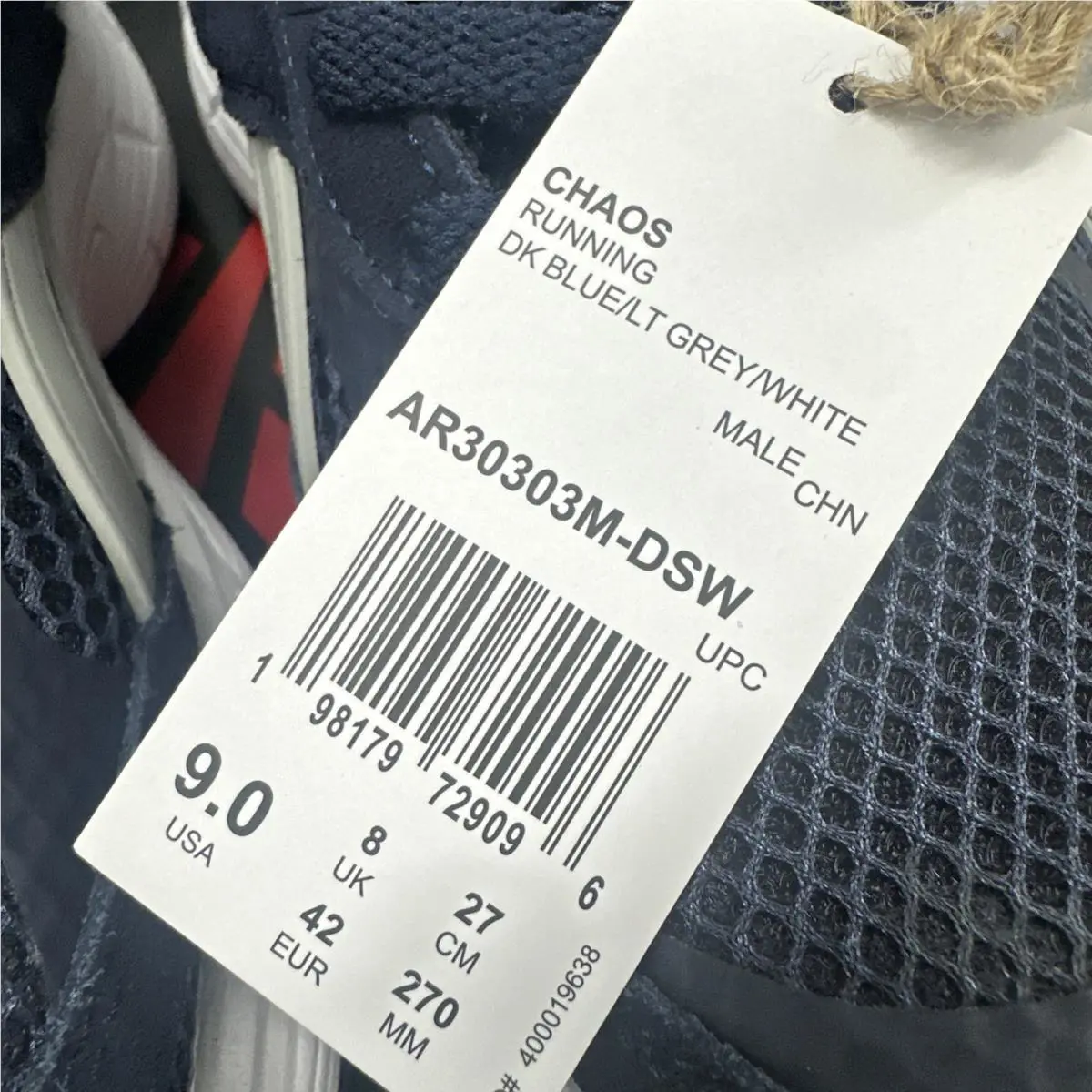 Reebok shoes - Reebok Chaos - Chaos - Navy/gray (UPC: 0198179729096) 0