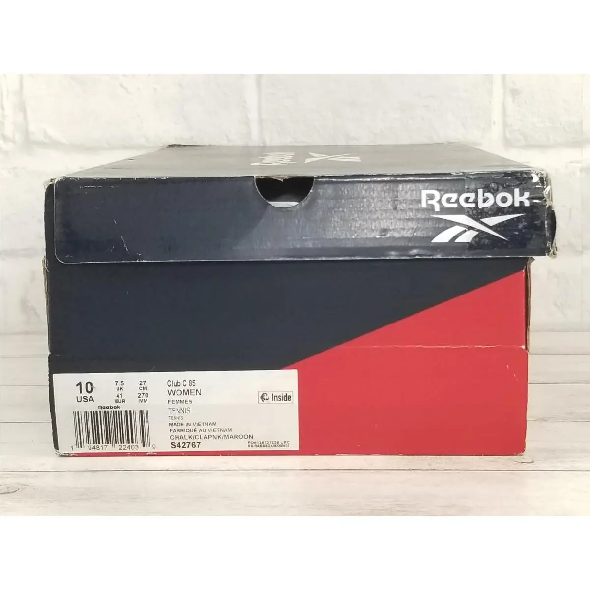 Reebok shoes - Reebok Club C 85 - Club - S42767 - Chalk/Pink 8