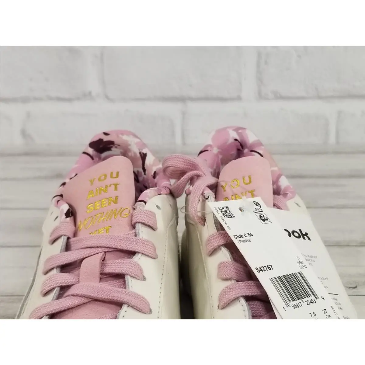 Reebok shoes - Reebok Club C 85 - Club - S42767 - Chalk/Pink 7