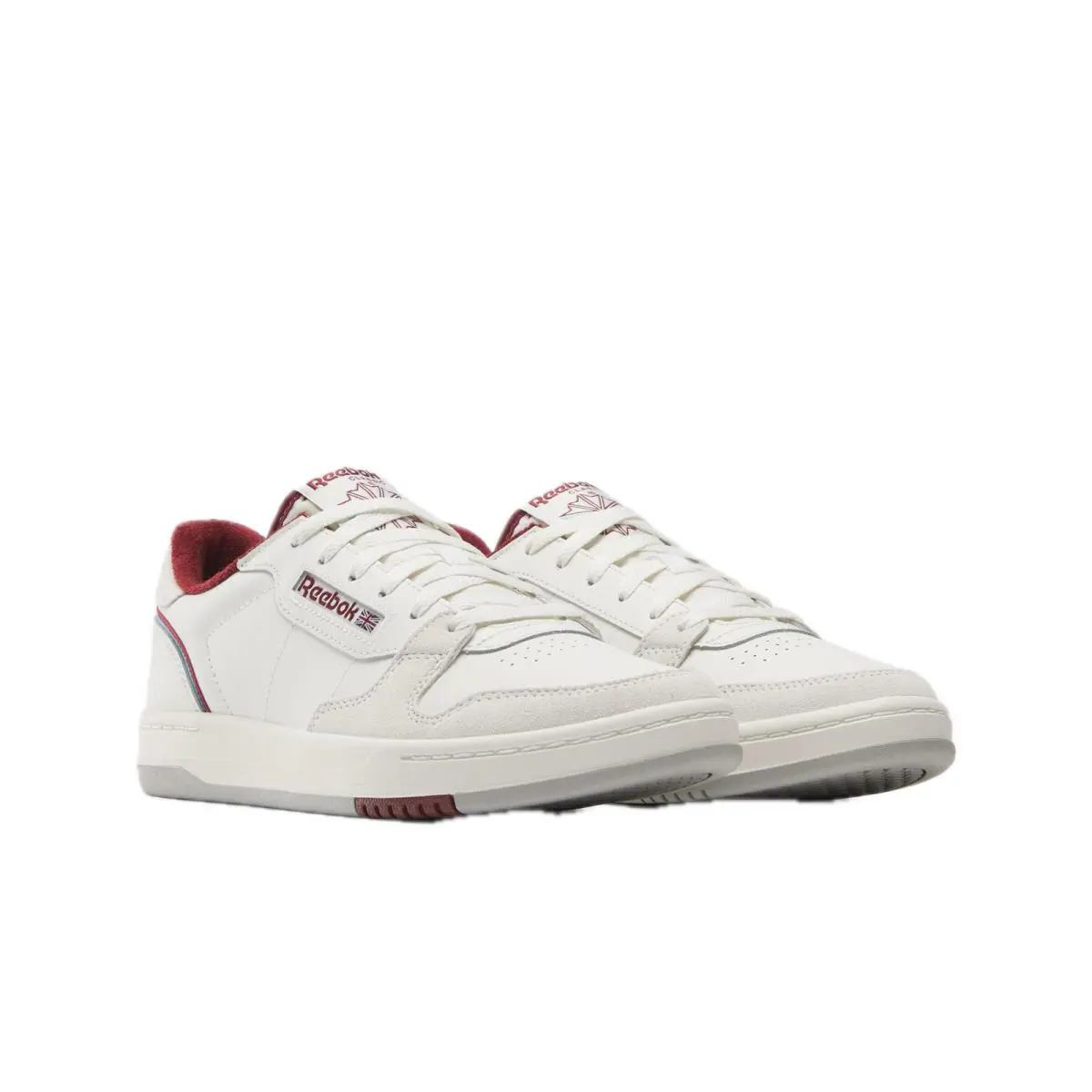 Reebok shoes - 100201249 - 100201249 - Chalk/Vintage Chalk/Rich Maroon (UPC: 197225756352) 0