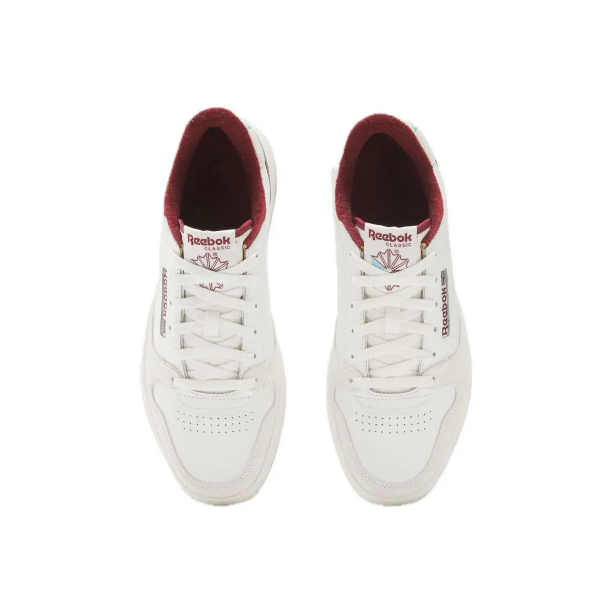 Reebok shoes - 100201249 - 100201249 - Chalk/Vintage Chalk/Rich Maroon (UPC: 197225756352) 1