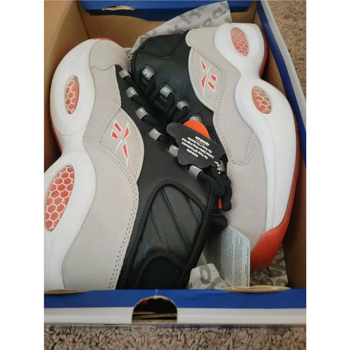 Reebok shoes - Reebok Question - Question - M44090 - Black 1