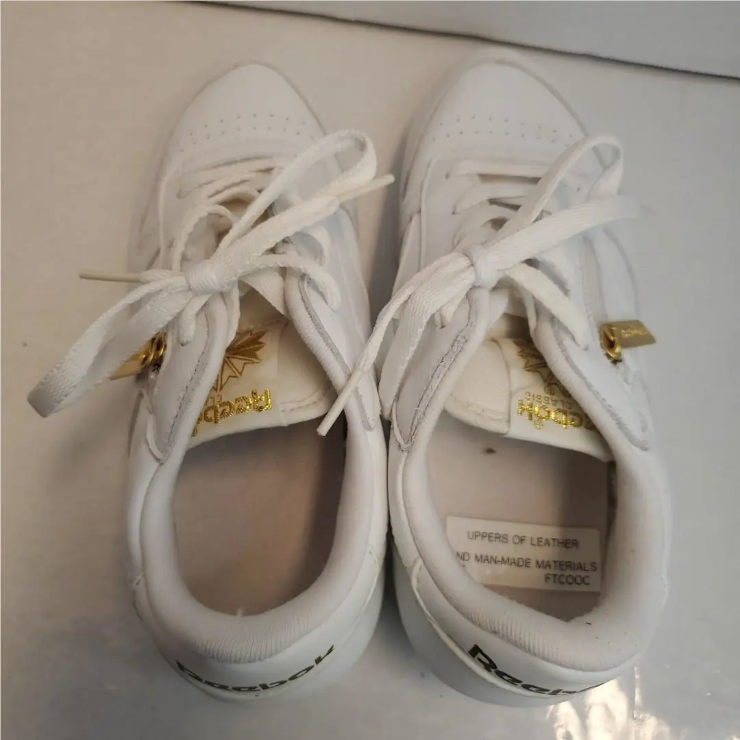 Reebok shoes - CL LTHR ZIP - LTHR ZIP - White (UPC: 656344009683) 4