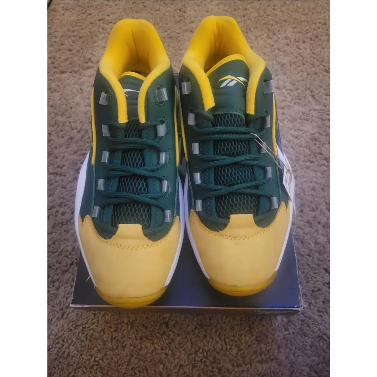 Reebok shoes - GZ0365 - GZ0365 - FTWWHT/DRKGRN/PRIYEL 2