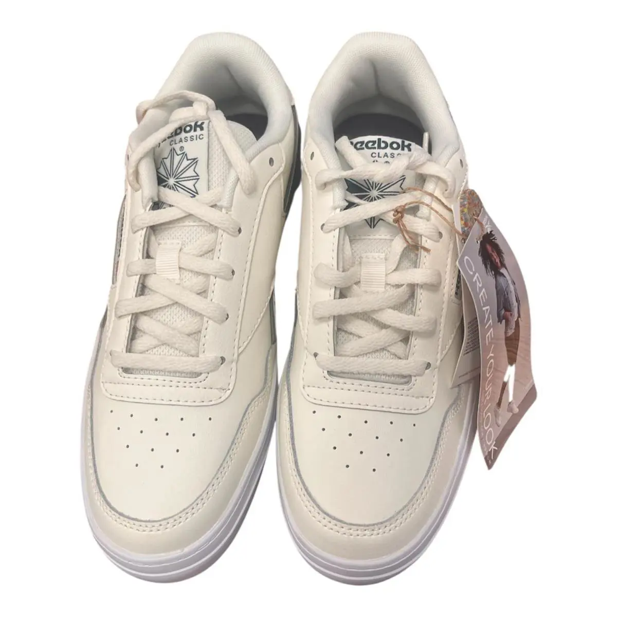 Reebok Club Memt Bold 2 - Womens 8 White Tennis Medium - White