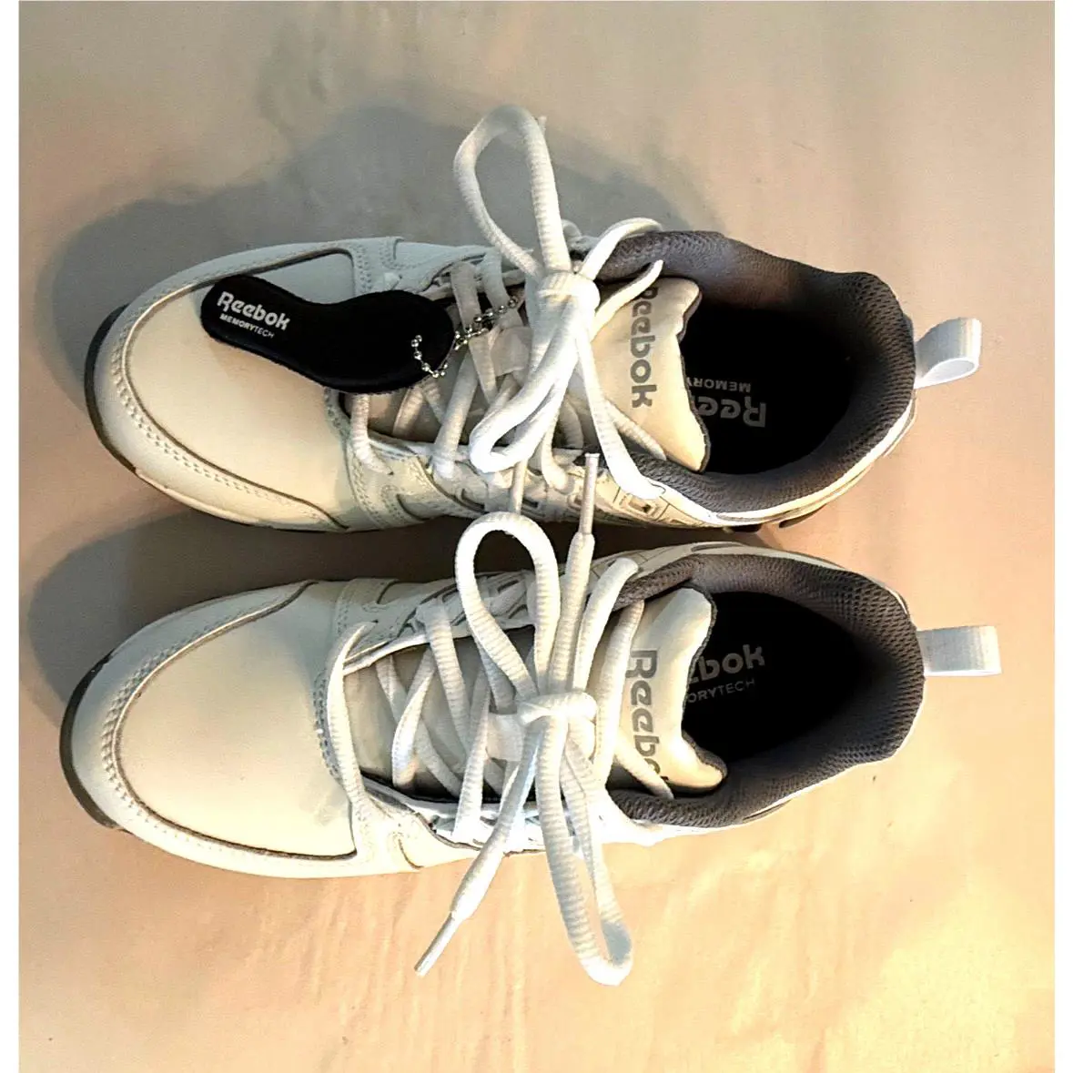 Reebok shoes - Reebok Sublite Athletic Work Shoe - RB424 - White (UPC: 690774393837) 2