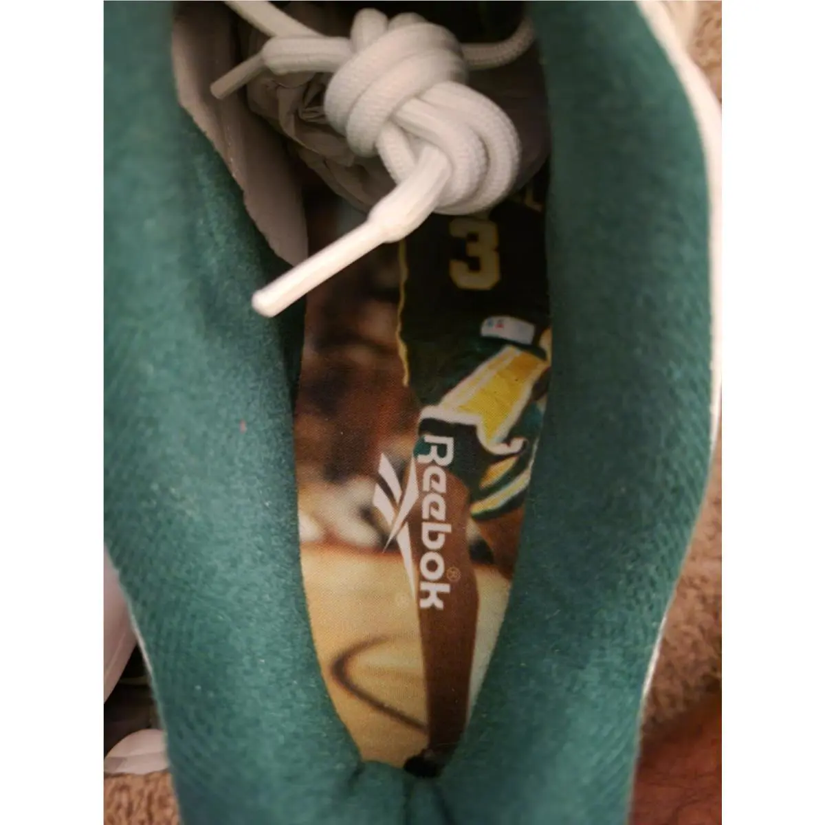 Reebok shoes - GZ0365 - GZ0364 - FTWWHT/DRKGRN/PRIYEL 5