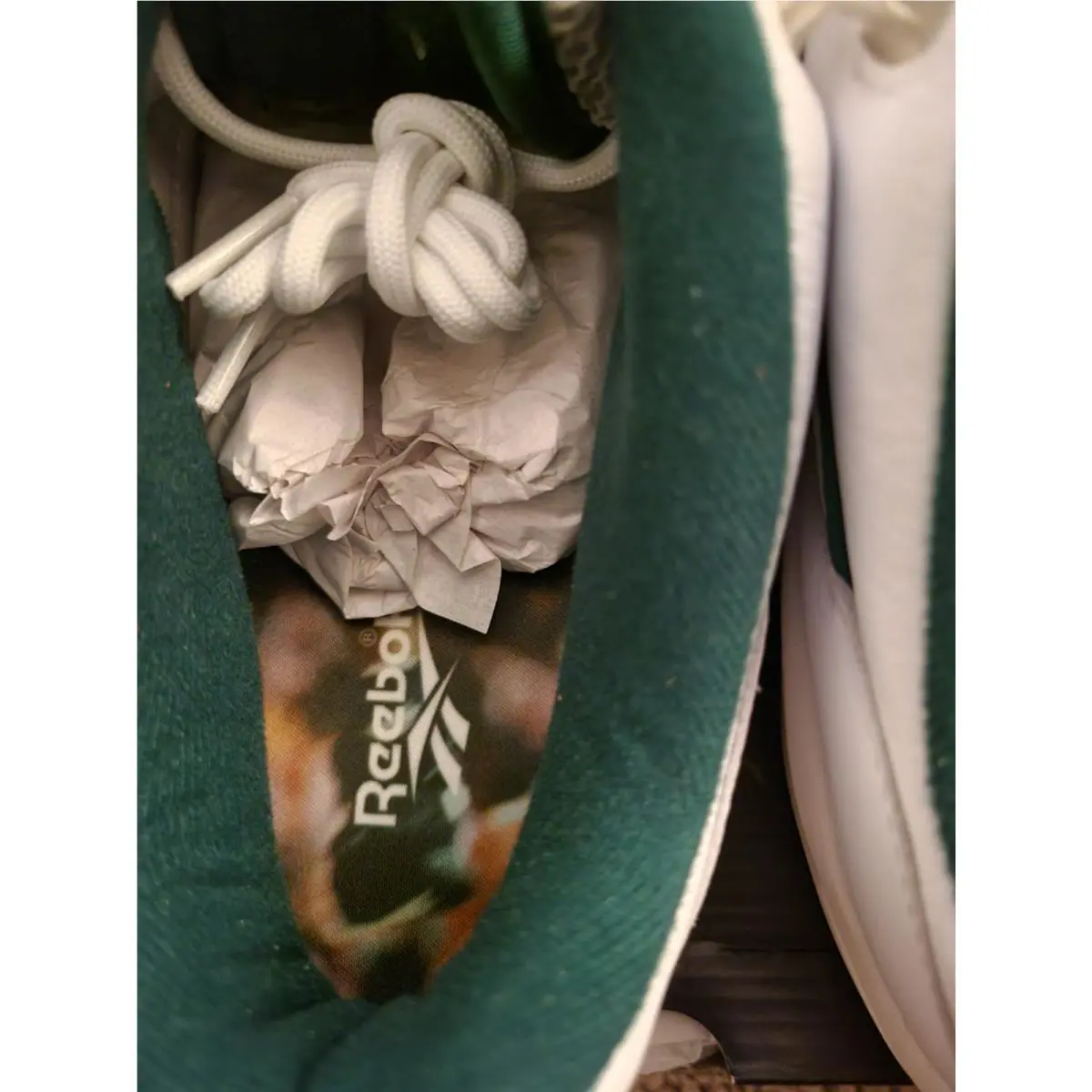 Reebok shoes - GZ0365 - GZ0364 - FTWWHT/DRKGRN/PRIYEL 6