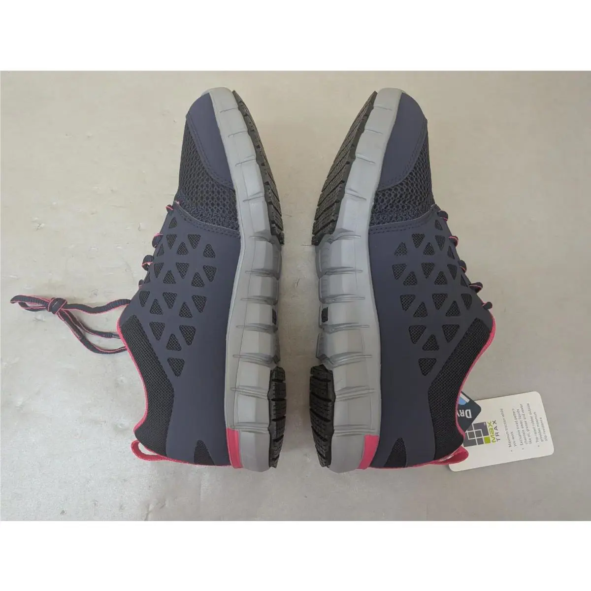 Reebok shoes - Sublite Cushion - Sublite Cushion - RB032 - Navy/Gray/Pink (UPC: 690774419360) 6