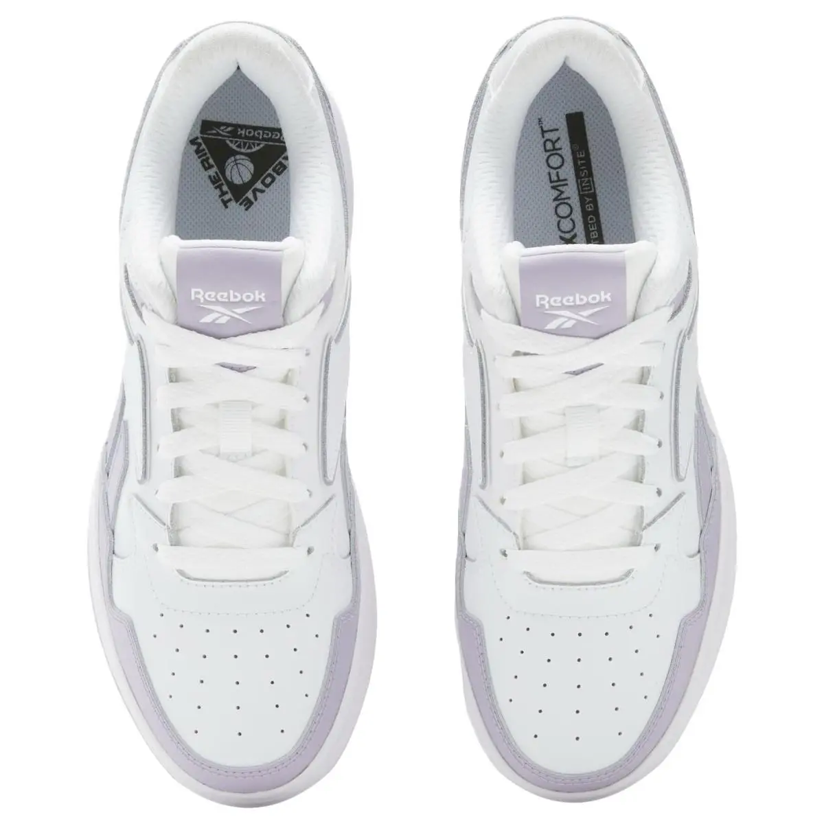 Reebok shoes - 100208272 - 100208272 - White/Dusk Purple (UPC: 197225852061) 1