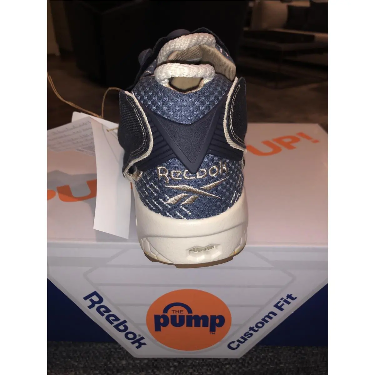Reebok shoes - Reebok Instapump Fury - Instapump Fury - 100074848 - Blue 3