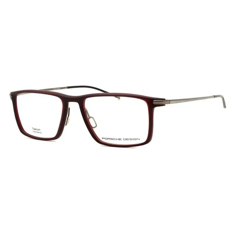 Porsche Design P8363 Eyeglasses Eye Glasses C Red 54mm Men