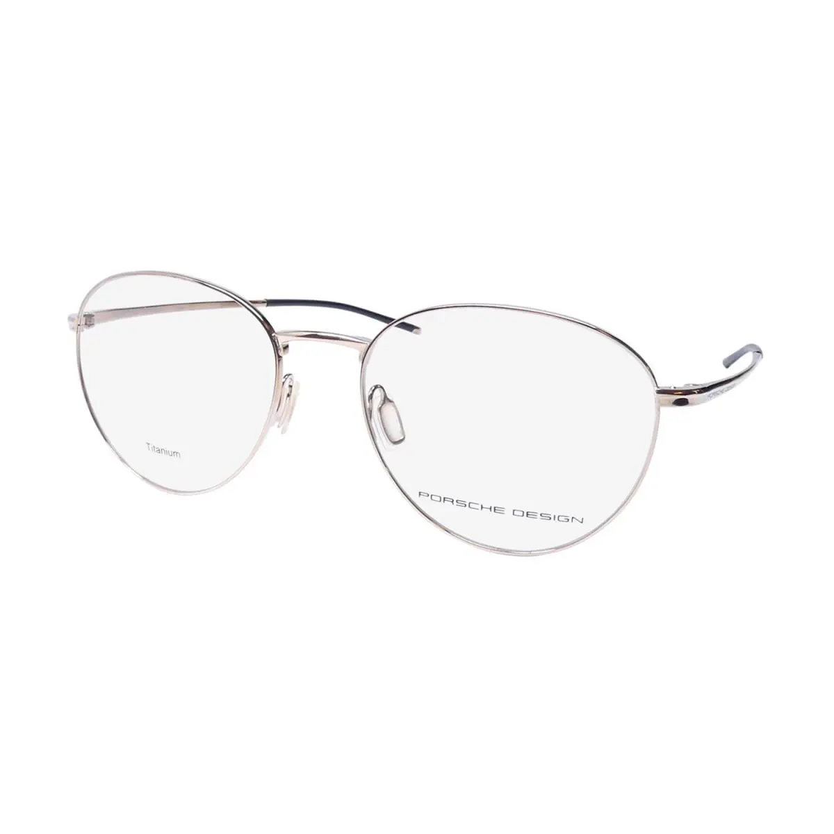 Porsche Design P8387 Eyeglasses Oval Gold 53-18-145 B Mens Japan Full-rim