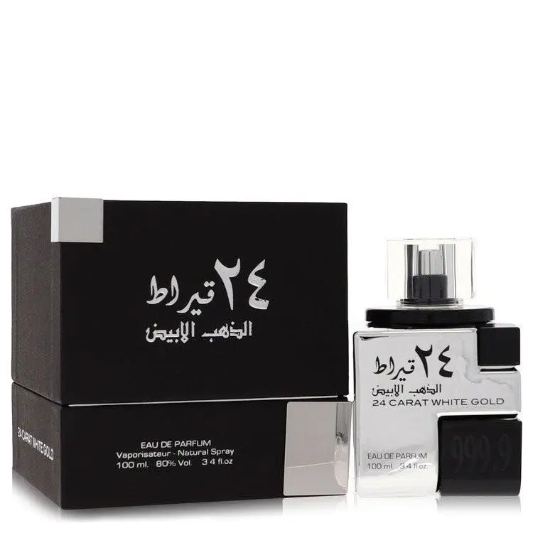 Lattafa 24 Carat White Gold Lattafa Edp 3.4 oz / e 100 ml